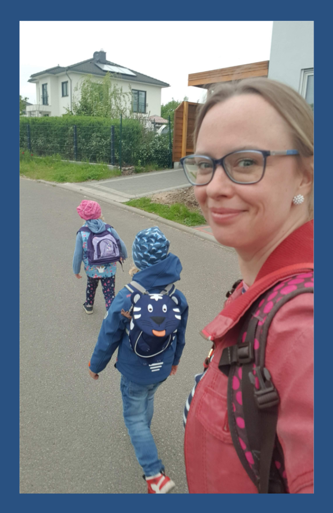 Spaziergang mit den Kids